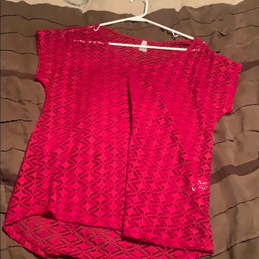 Short sleeve fancy shirt